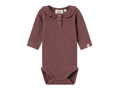 Lil Atelier rose brown bodysuit